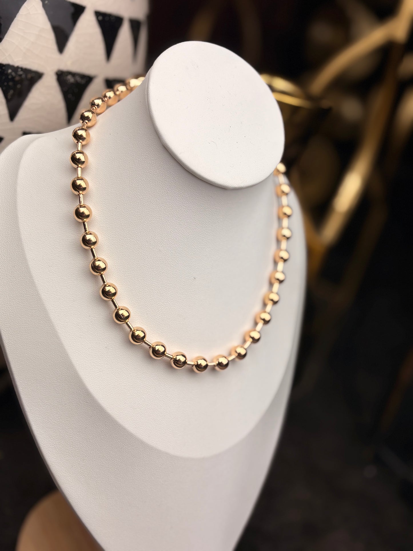 The Sage: Rose Gold Water Resistant Necklace