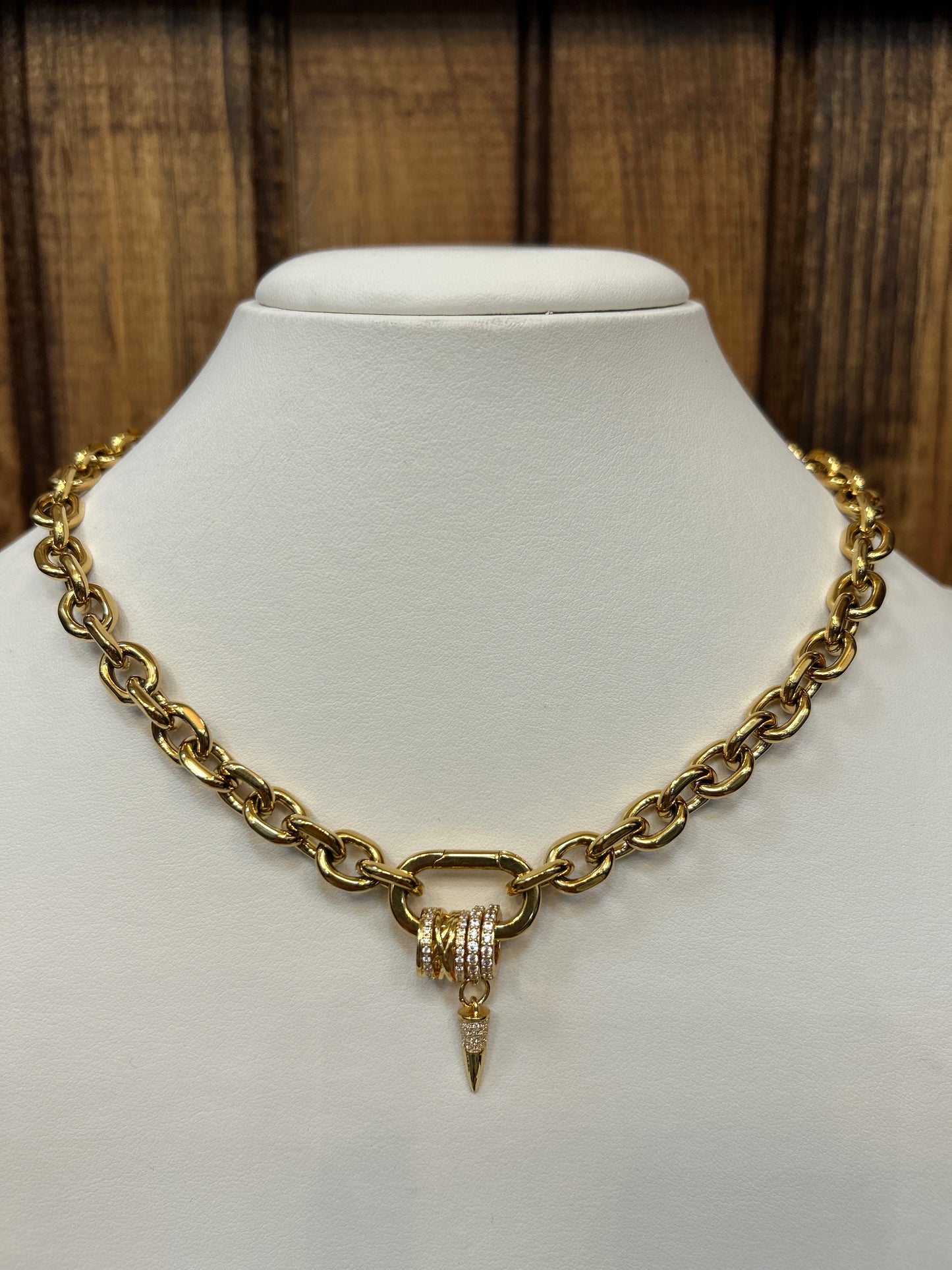 Briley Water Resistant Gold Neck