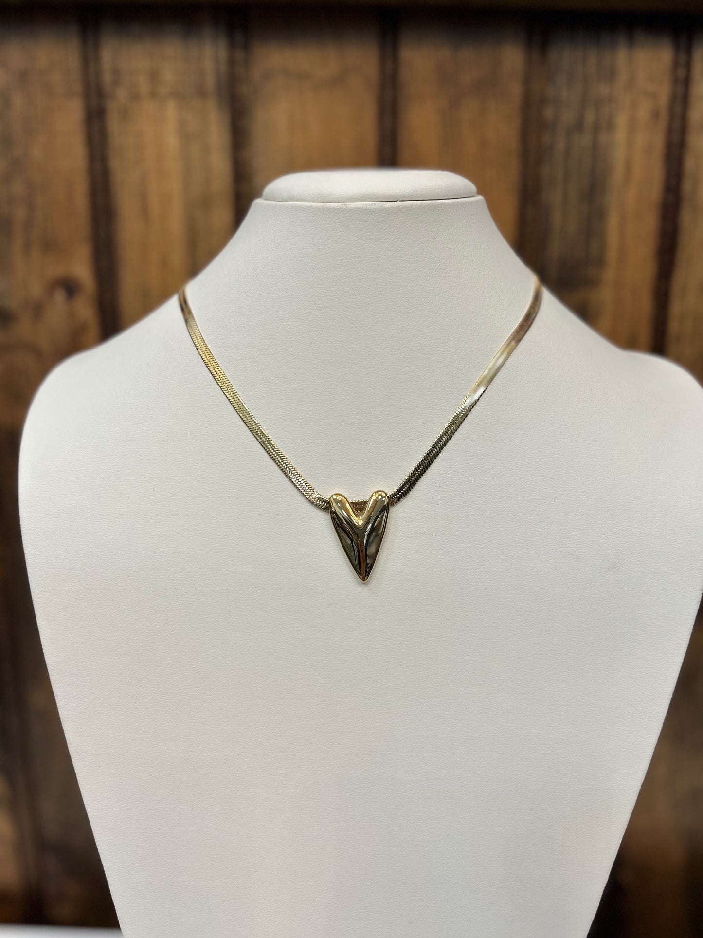 The Lillie: Water Resistant Gold Necklace