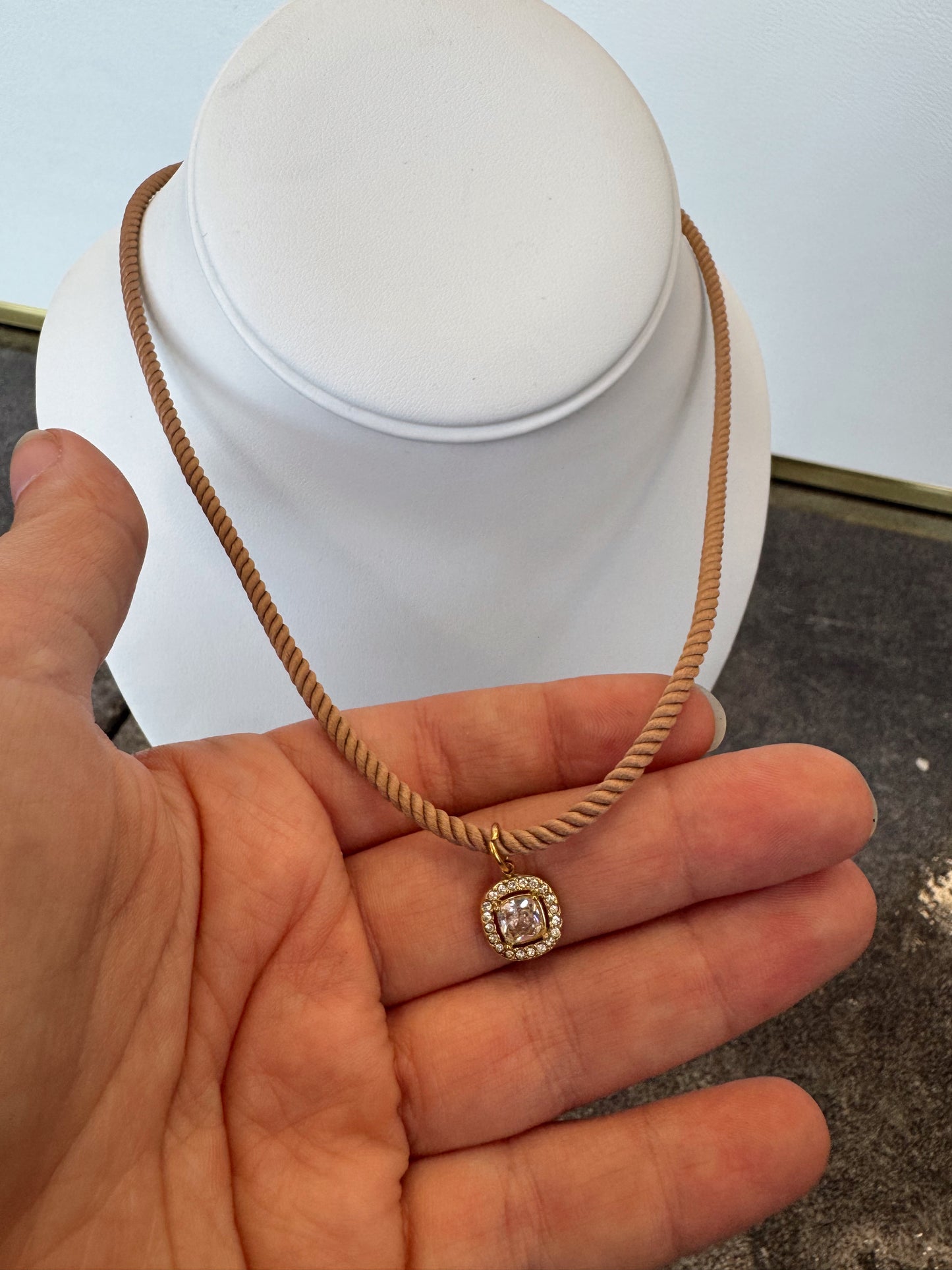 The Magnolia: Water Resistant Necklace
