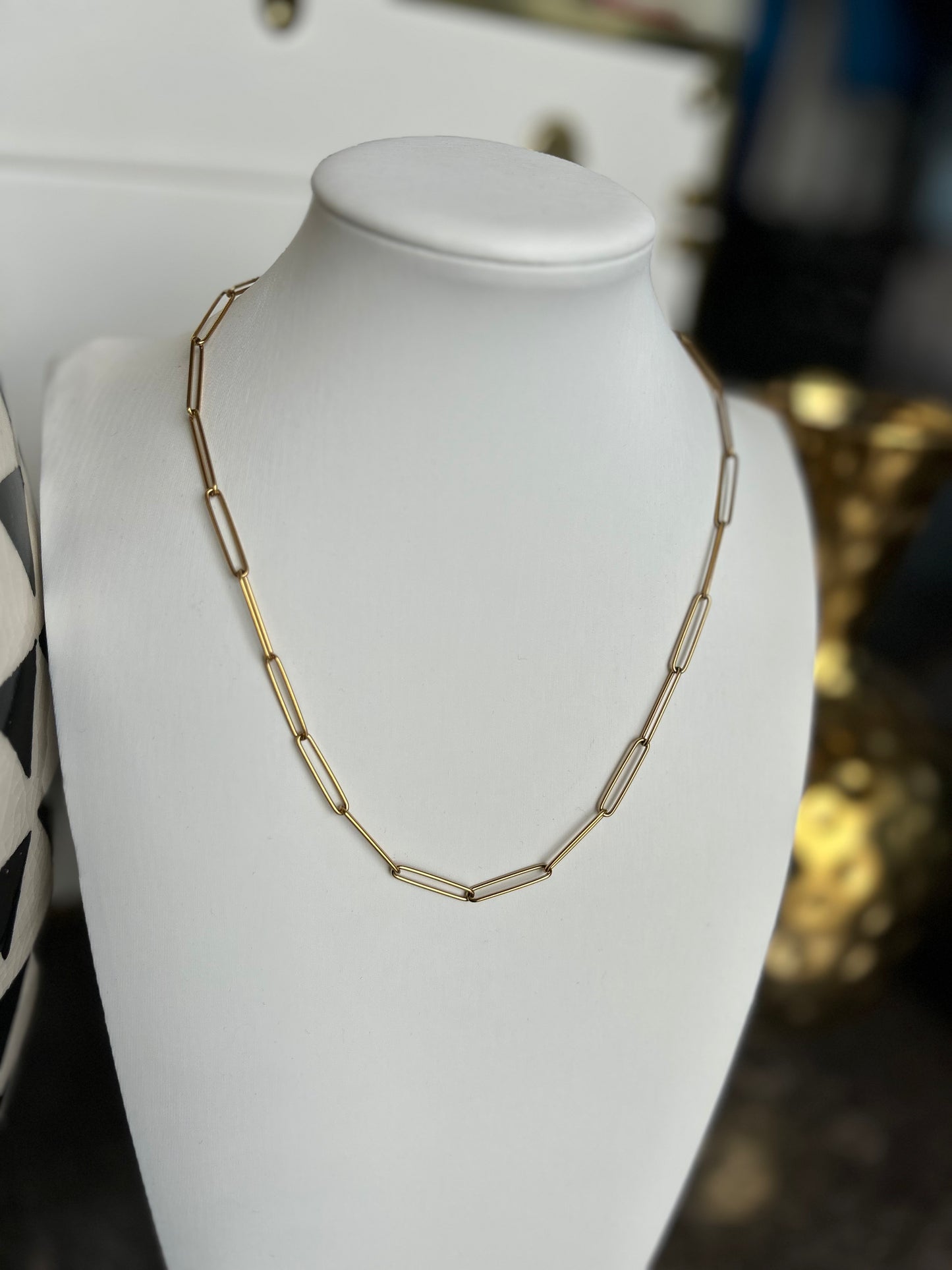 The Honey: Water Resistant Gold Necklace