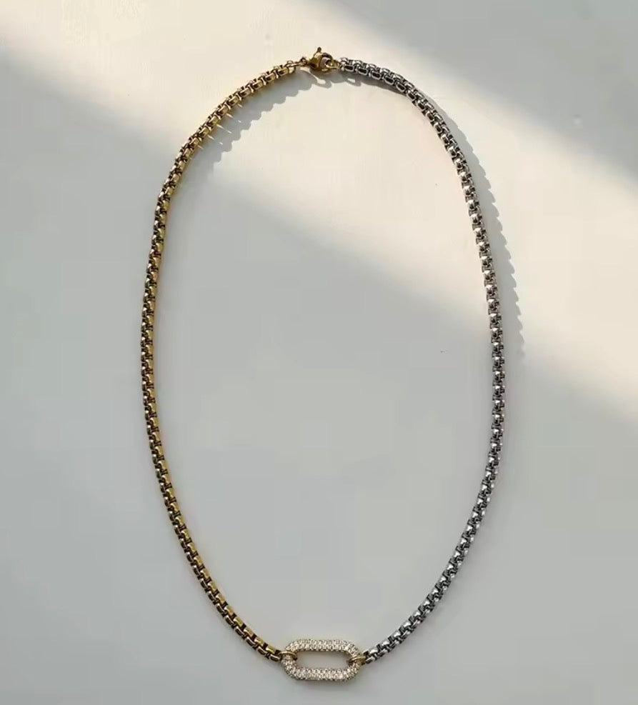 The Odessa: Water Resistant Gold Necklace