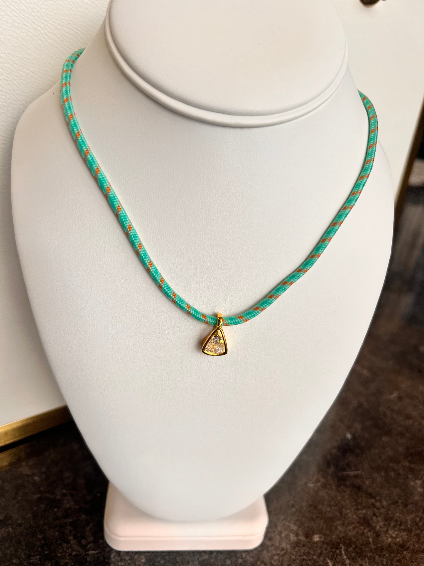 The Emmeline: Gold Water Resistant Necklace