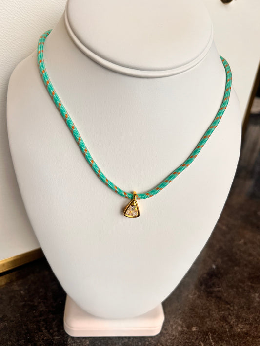 The Emmeline: Gold Water Resistant Necklace
