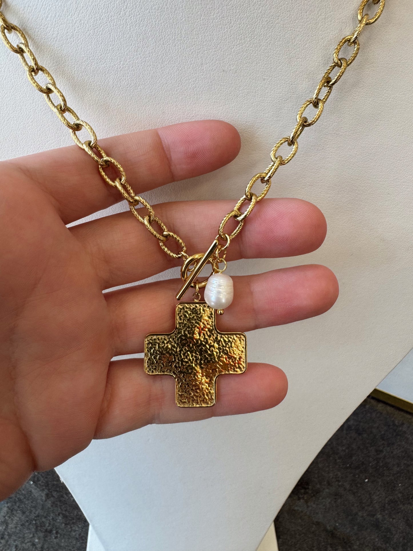 The Thelma: Water Resistant Gold Necklace