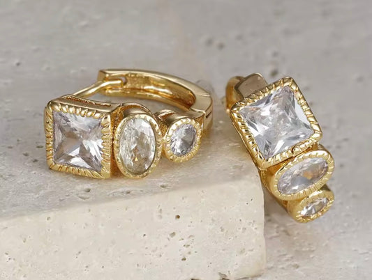 The Christy Huggie Earrings