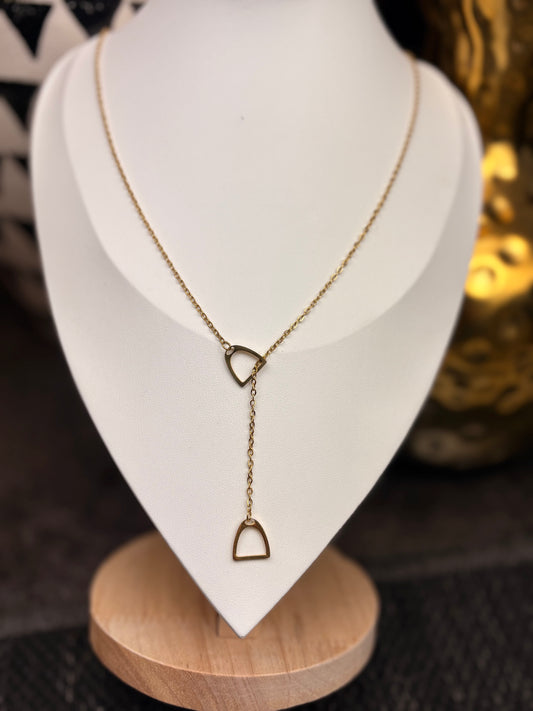 The Bronx : Gold Water Resistant Necklace