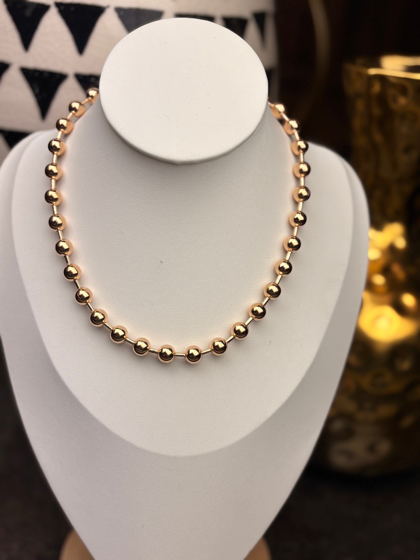 The Sage: Rose Gold Water Resistant Necklace