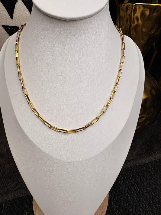 The Nash : Gold Water Resistant Necklace