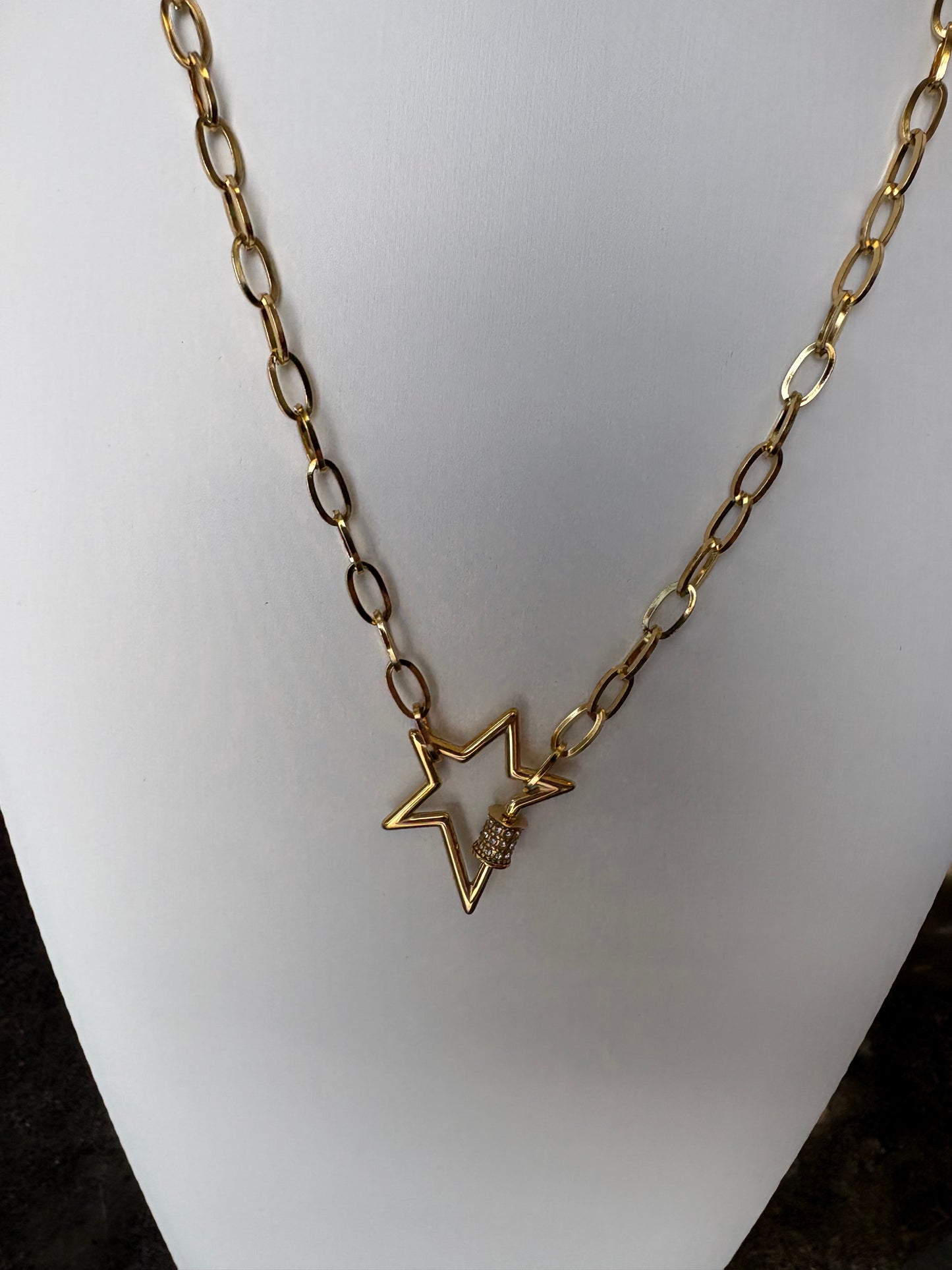 The Miley: Gold Water Resistant Necklace