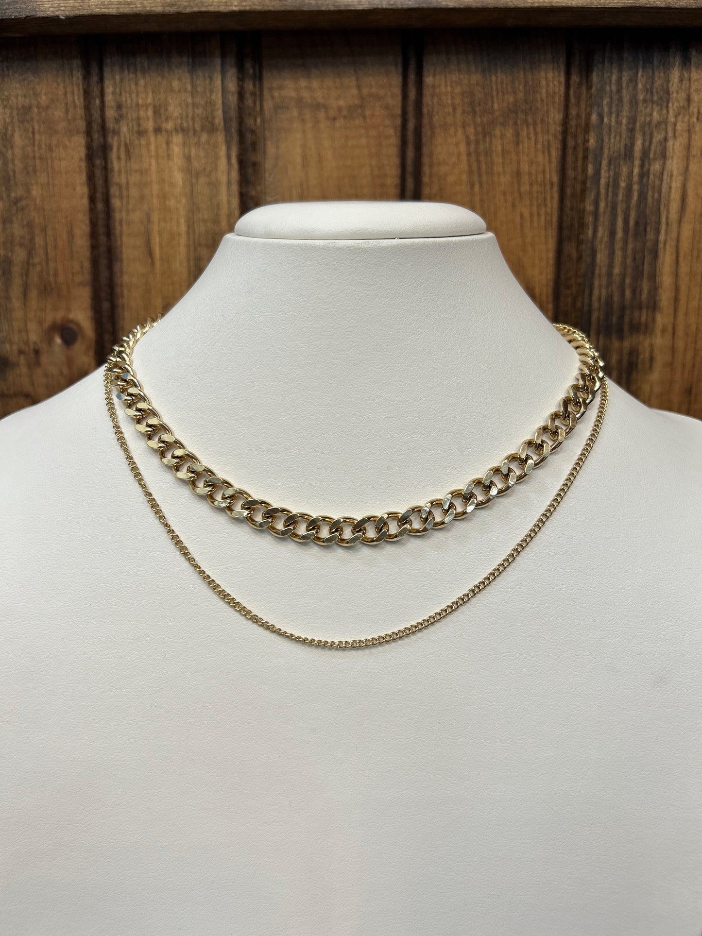 The Winslow: Water Resistant Gold Necklace