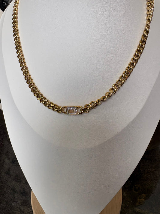 The Morgan : Gold Water Resistant Necklace