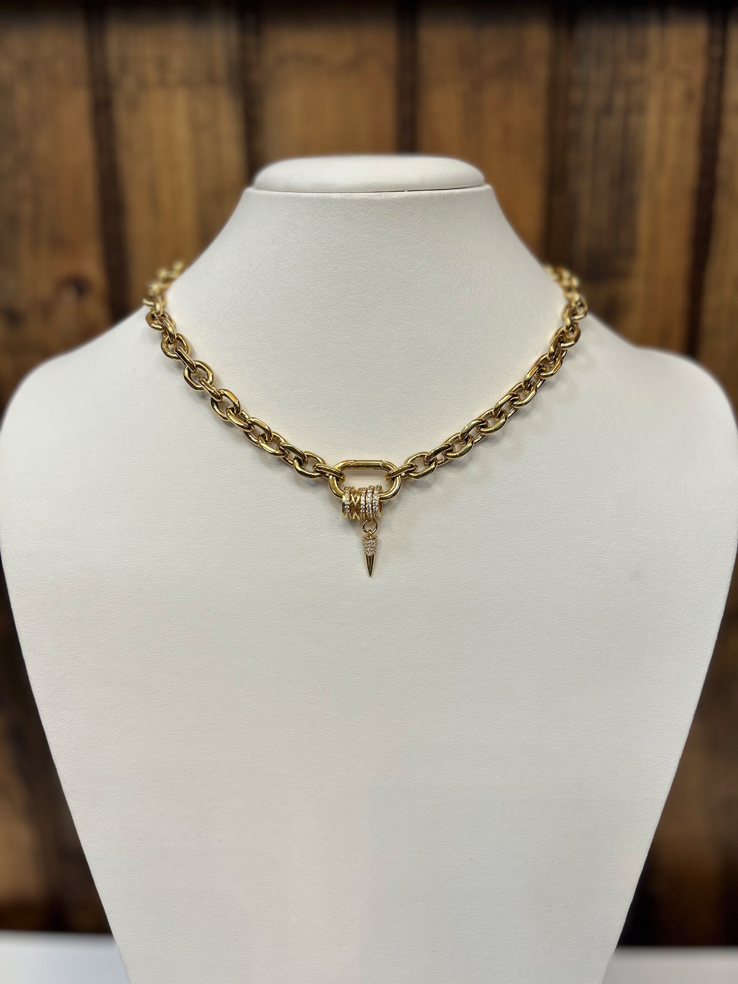 Briley Water Resistant Gold Neck