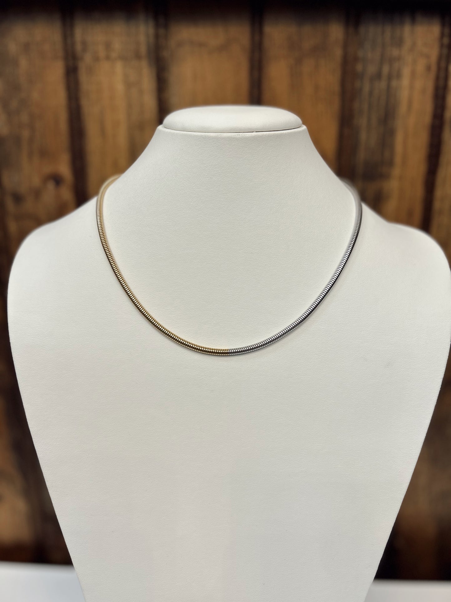 The Baylor: Water Resistant Gold Necklace
