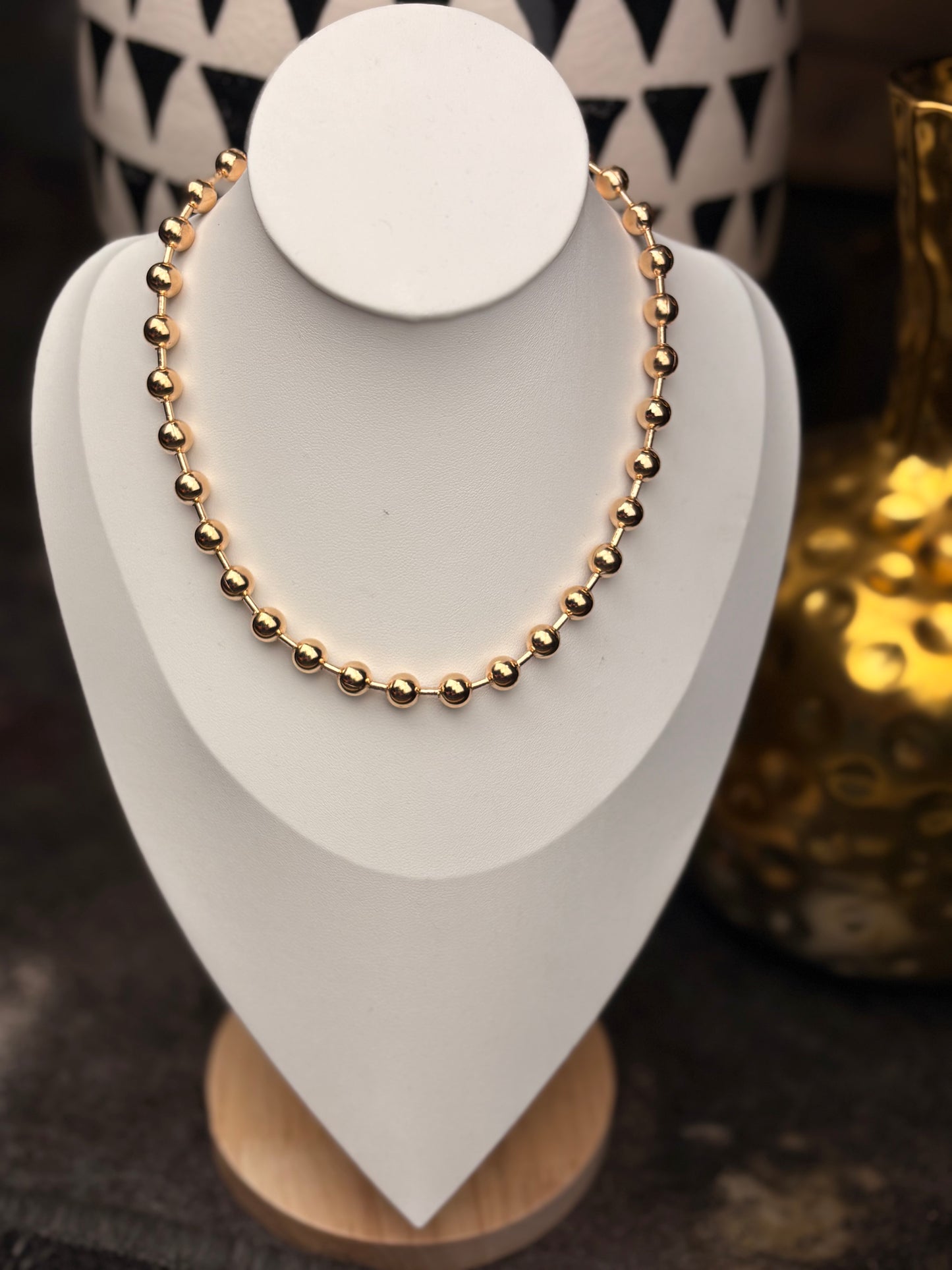 The Sage: Rose Gold Water Resistant Necklace