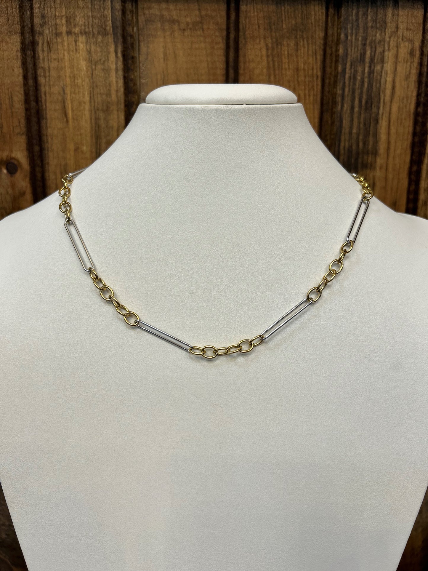 The Brixton: Water Resistant Gold Necklace