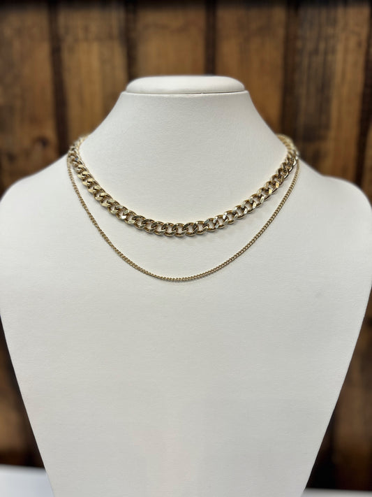 The Winslow: Water Resistant Gold Necklace