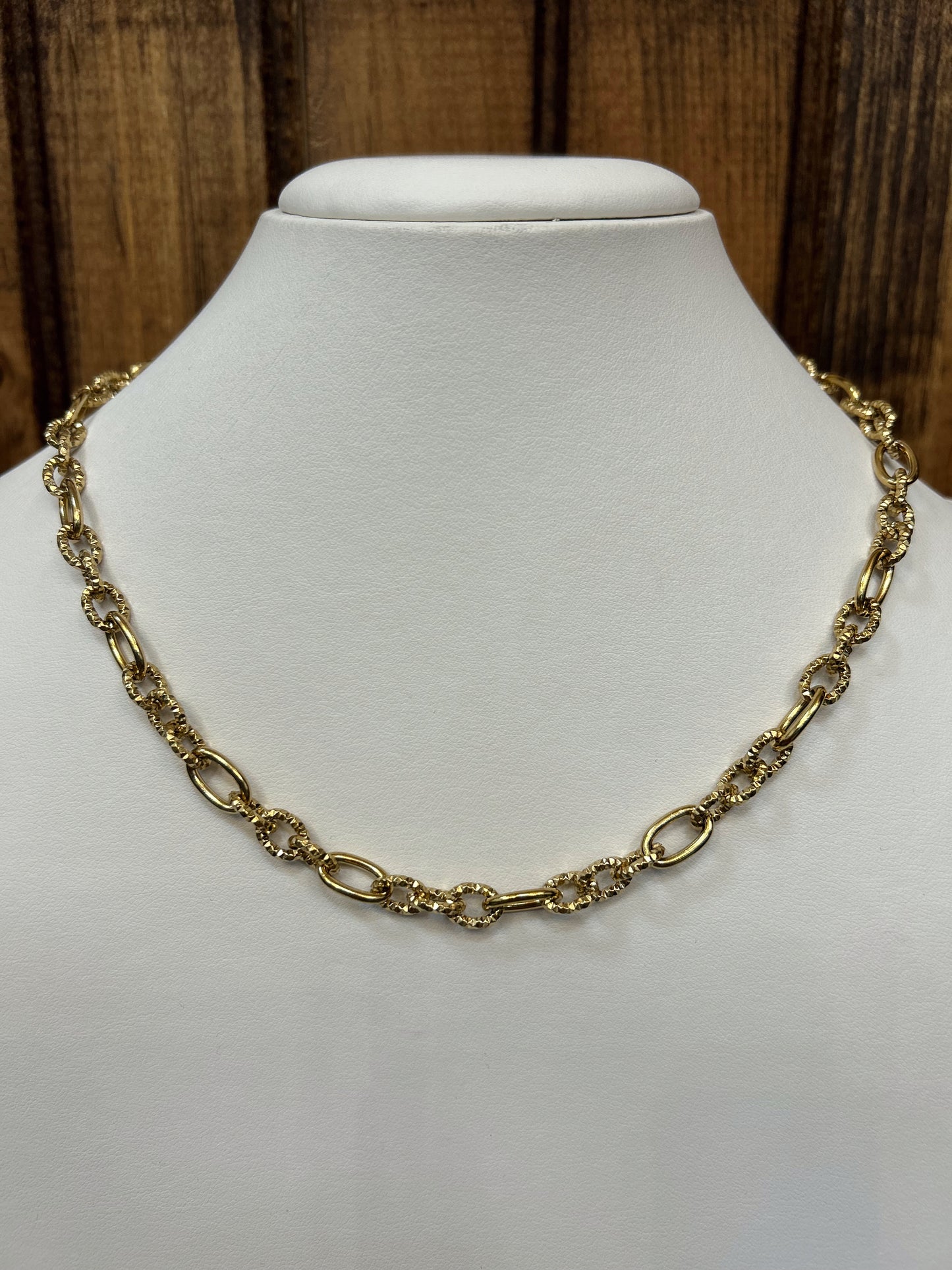 The Faye: Water Resistant Gold Necklace