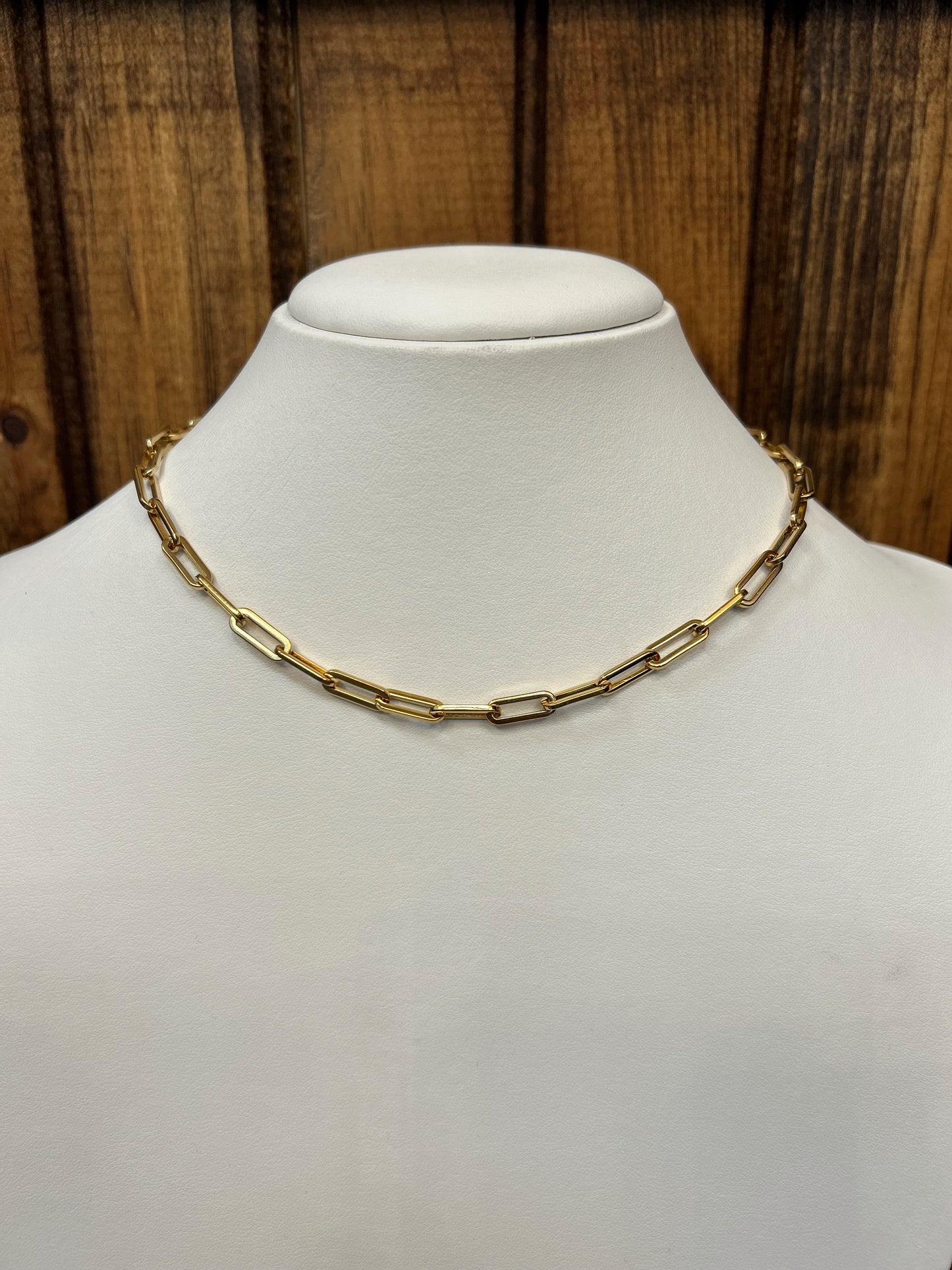 The Faith: Water Resistant Gold Necklace