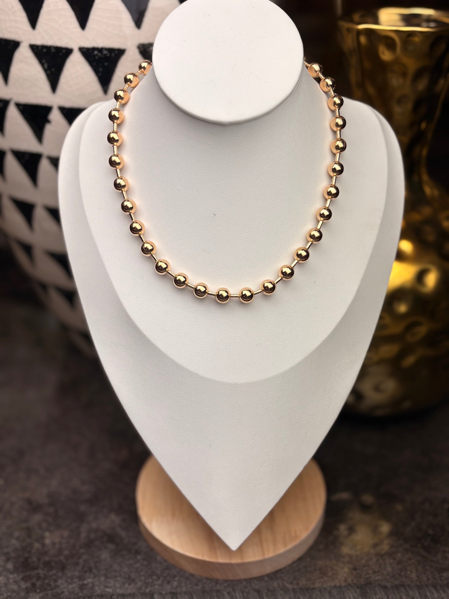The Sage: Rose Gold Water Resistant Necklace