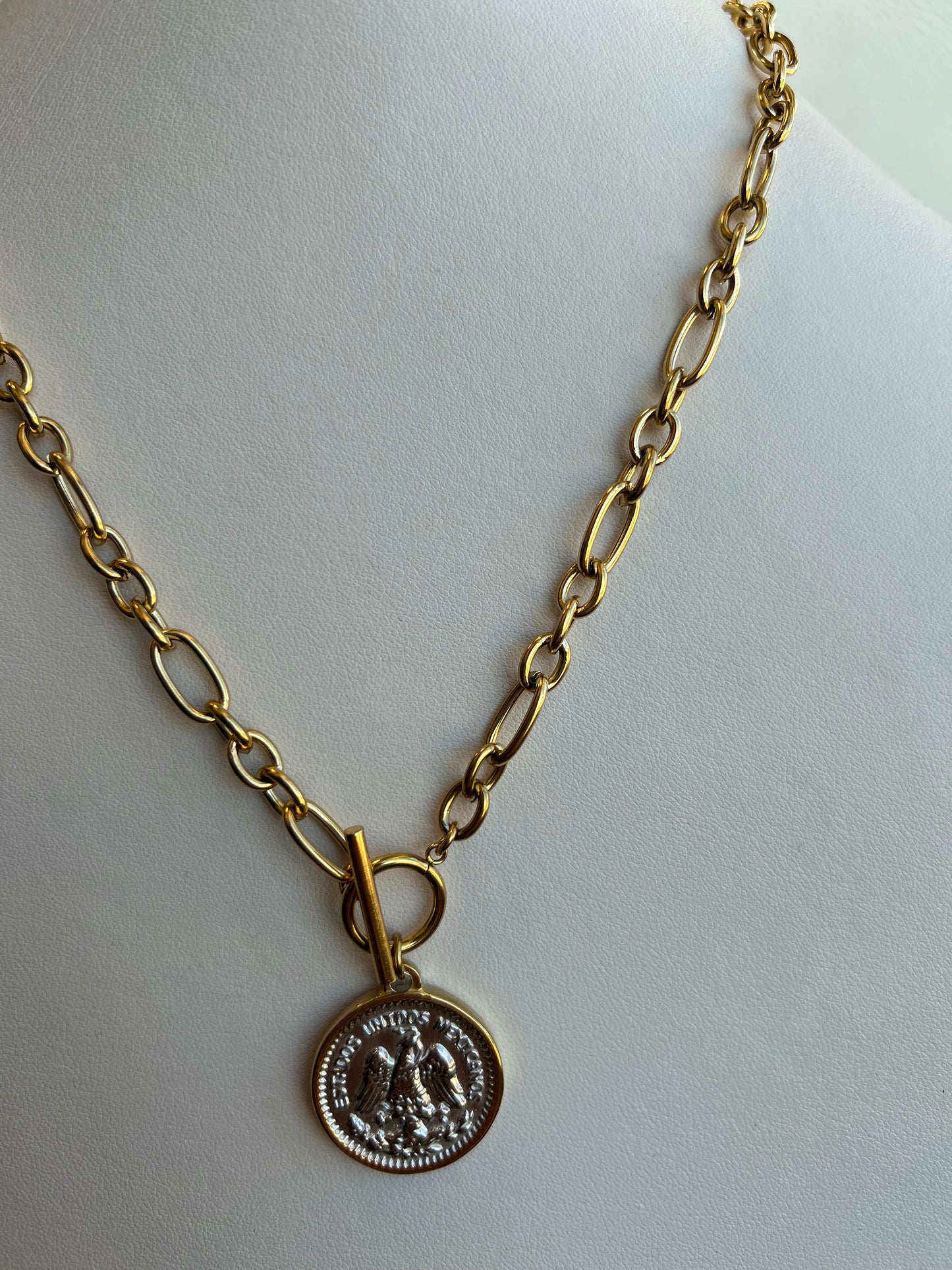 The Hayes: Water Resistant Gold Necklace