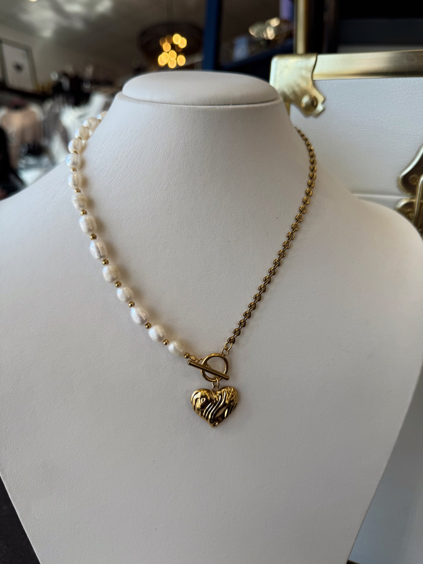 The Patsy: Water Resistant Gold Necklace