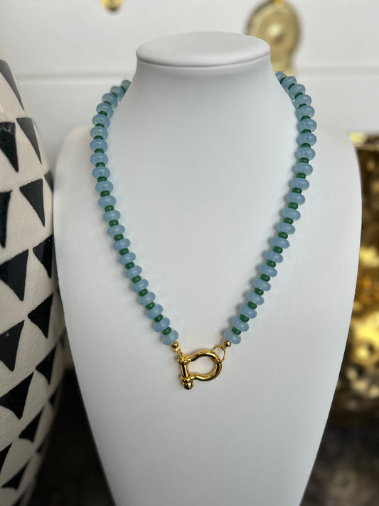 The Cora: Water Resistant Gold Necklace