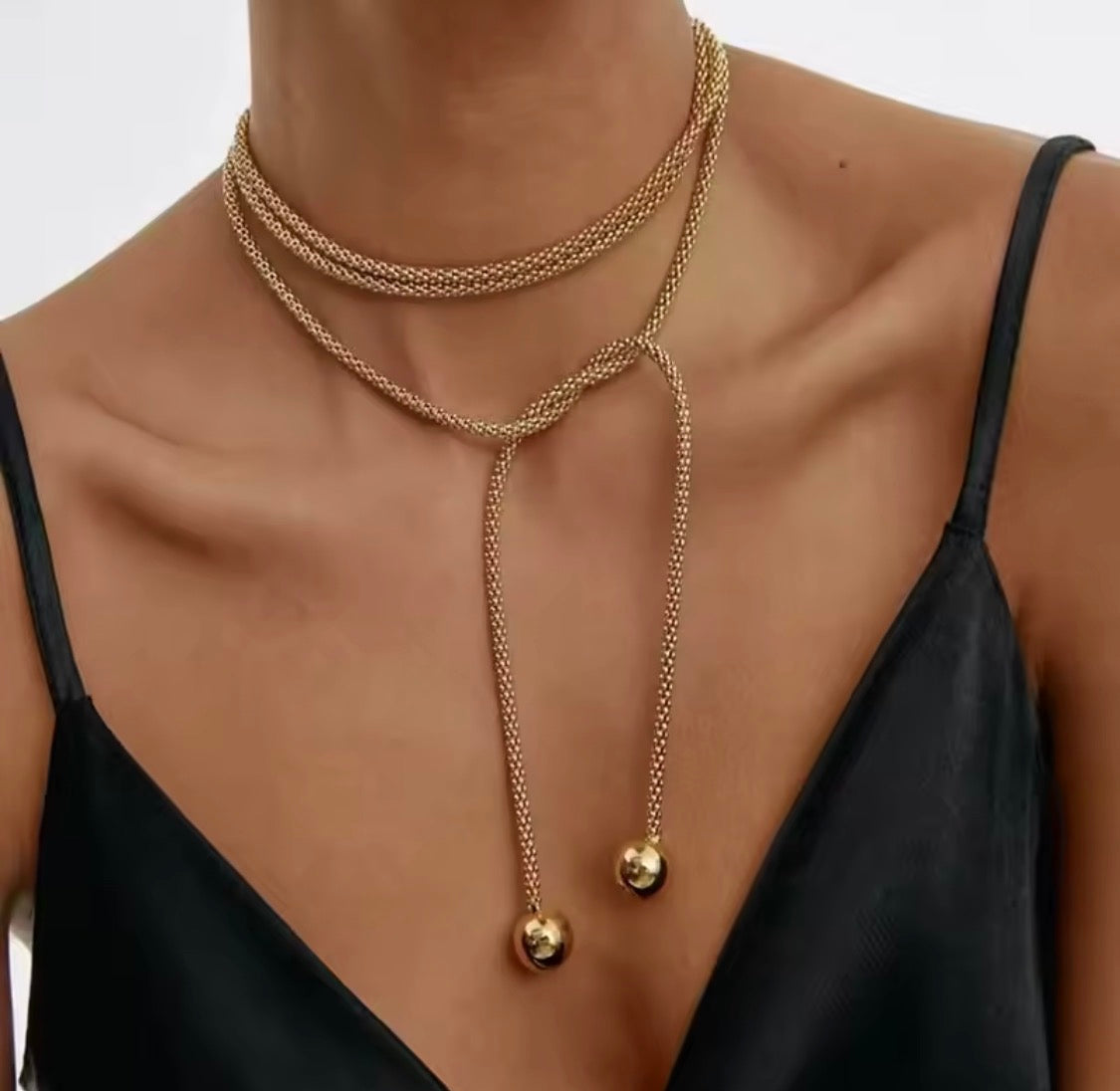 The Sybil: The Water Resistant Gold Necklace