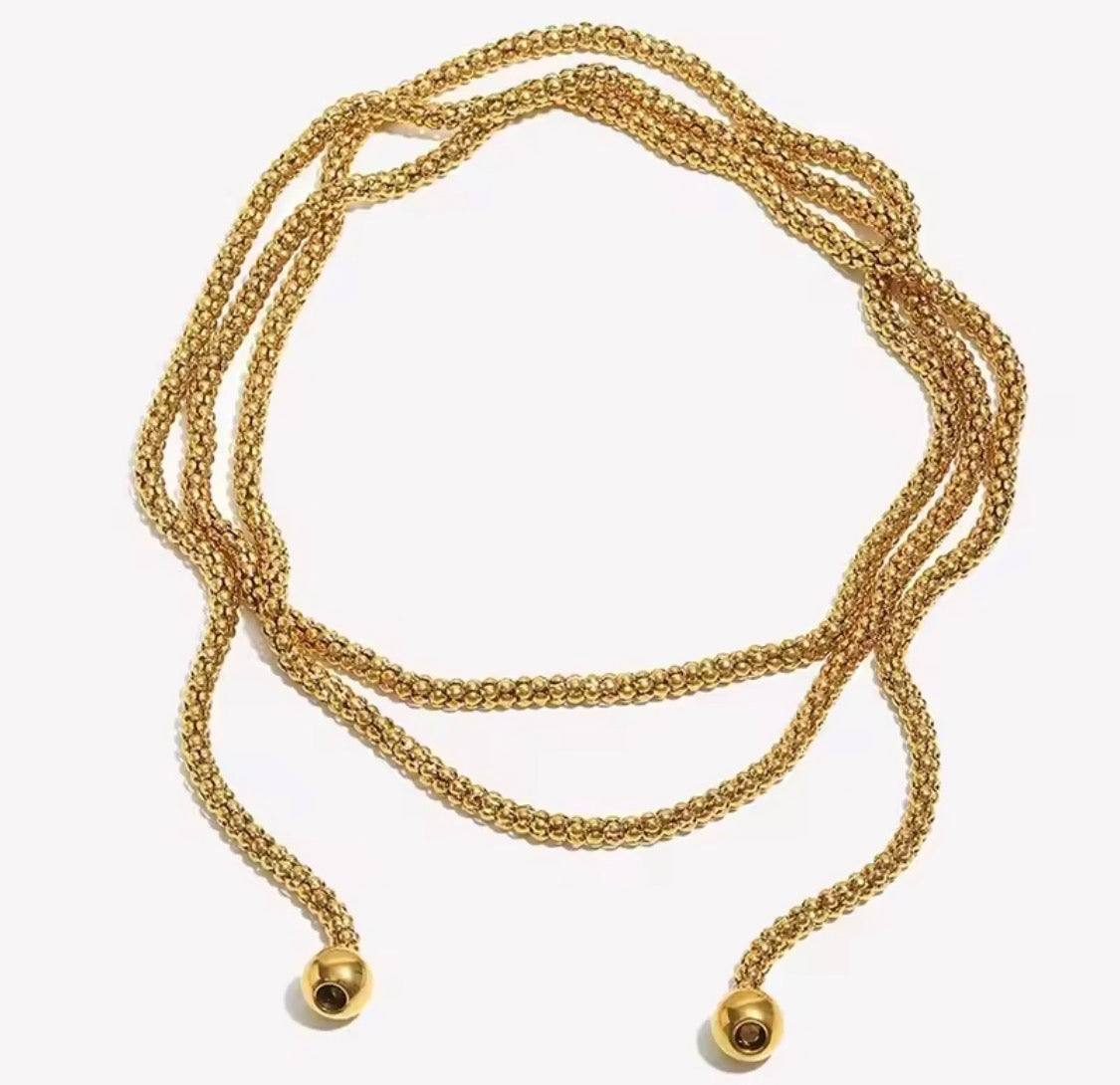 The Sybil: The Water Resistant Gold Necklace