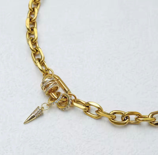 Briley Water Resistant Gold Neck