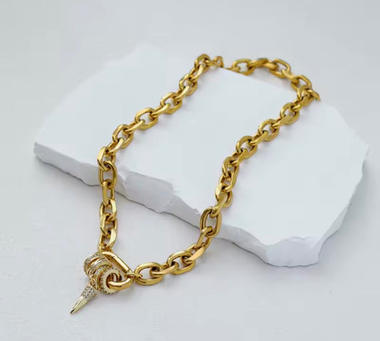 Briley Water Resistant Gold Neck
